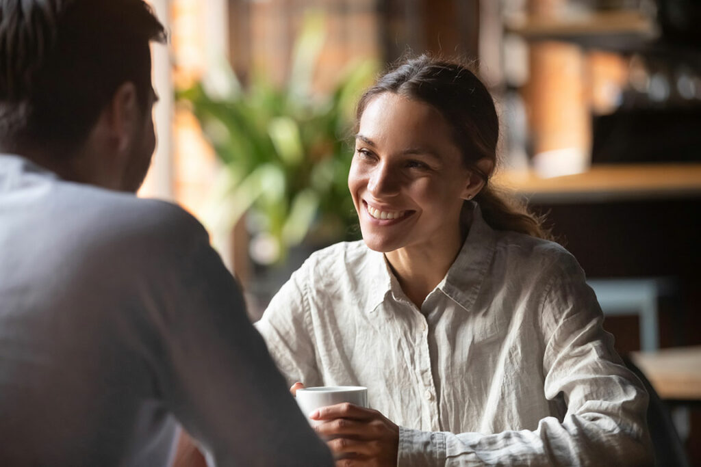 Erstes Treffen an einem öffentlichen Ort für Sexdate