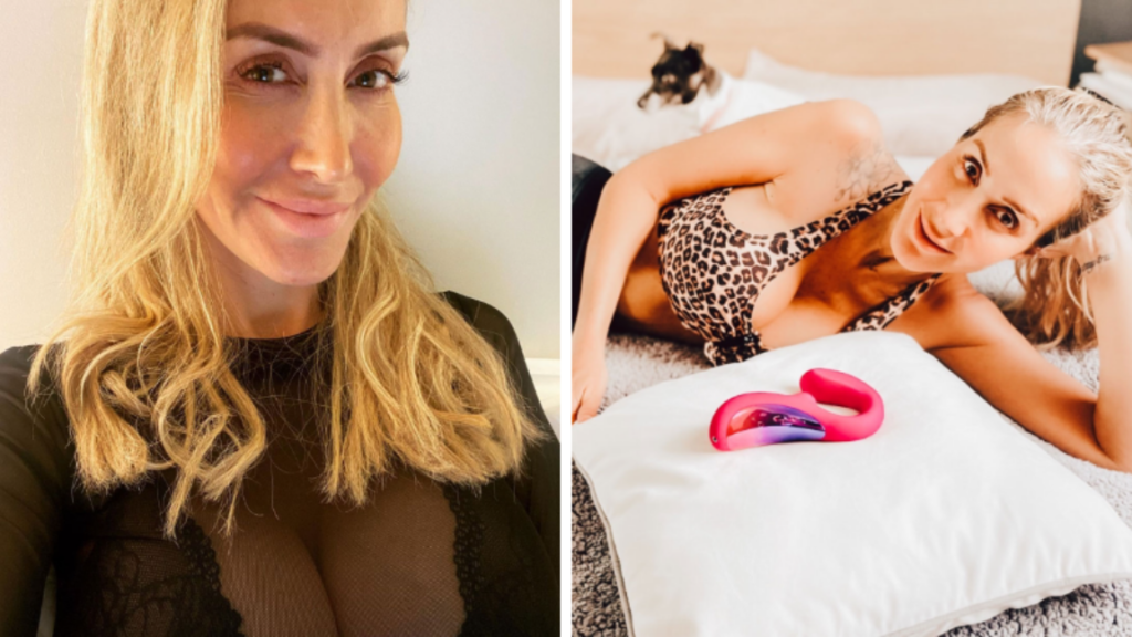 Samantha X liebt ihren Job als Escort und verkauft sexy Unterwäsche und Sextoys