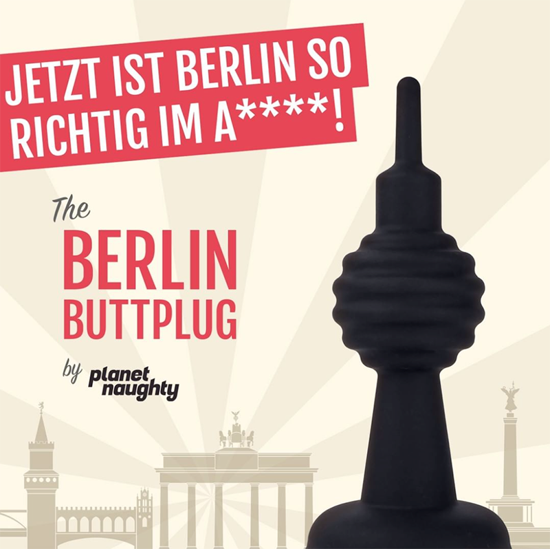 Berliner Fernsehturm erinnert an einen riesigen Phallus