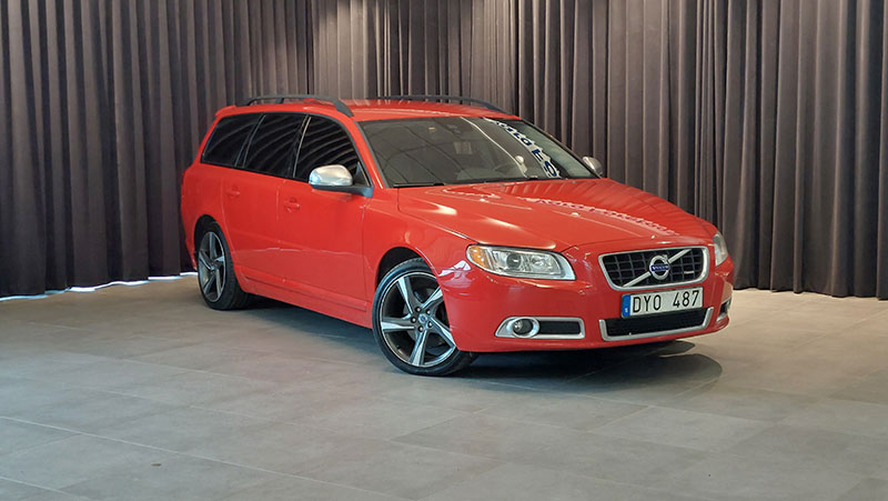 Volvo V70 solide und verschleißfest das perfekte Auto für Sexspiele