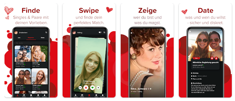 Joyce Sex- und Dating-App für Singles und Paare