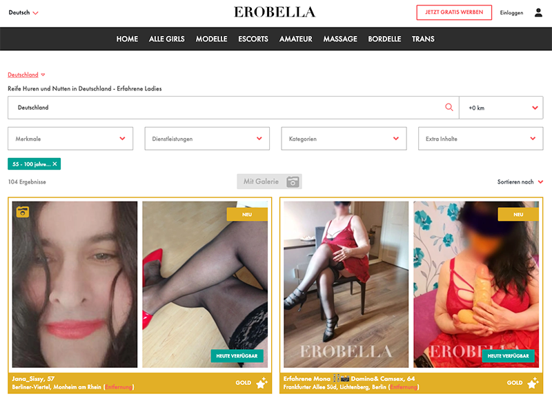 Alte Nutten bei erobella.com